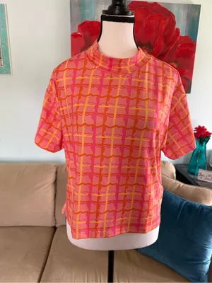 PUMA X Dani Dazey CLOUDSPUN Mock Neck Golf Shirt 629987 01 Women's Size M NEW thumbnail 2