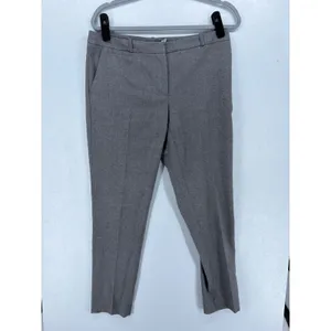 Tommy Hilfiger Womens Dress Pants Grey Slim Straight‎ Professional 6 thumbnail 2