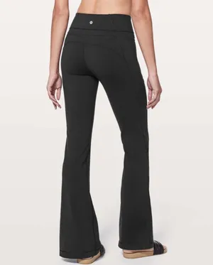 Lululemon Groove Pant Flare *32" Black (First Release) 4 thumbnail 9
