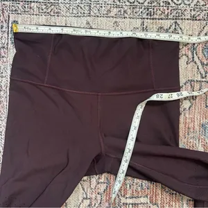 Lululemon Zoned In Tight 27" Plum Shadow Size 10 thumbnail 15