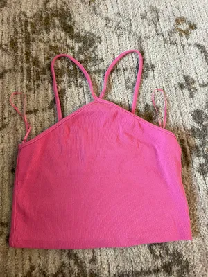 ZARA Halter Top Pink thumbnail 1