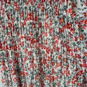 ZARA Smocked Maxi Dress NWT NEW Small Floral Print thumbnail 7