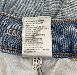 👖 American Eagle Outfitters Light Wash Super Stretch Jeggings thumbnail 10