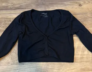long sleeve black garage shirt thumbnail 1