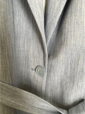 Nine West Women's Blazer Jacket Size XXL Blue Classic City Chic Office Work thumbnail 5