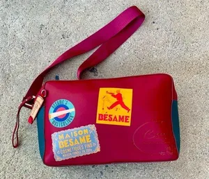 Besame Cosmetic Makeup Bag Gabriela Hernandez Bésame Tote Purse NWOT thumbnail 1