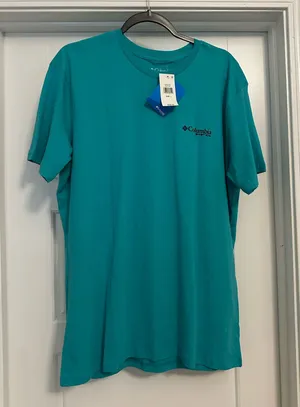 Columbia teal t-shirt thumbnail 1