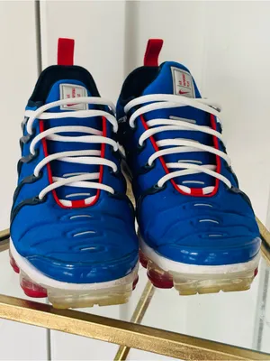 Nike Air Vapormax Plus Racer Blue/University Red-obsidian-white size 8M 9.5W thumbnail 10