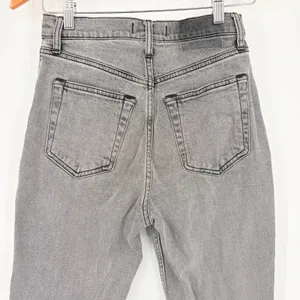 Abercrombie & Fitch Ankle Straight Womens Jeans Sz 26 Gray Y2K Grunge 90s Indie thumbnail 6
