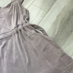 Free People Jumpsuit wide leg its a cinch womens Purple (medium) athleisure boho thumbnail 6