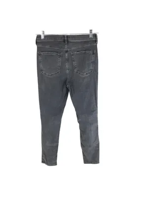 Free People Womens Jeans Skinny Distressed Stretch Gray Size 30 thumbnail 2