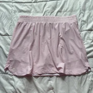 RBX Pink White Seersucker Active Skort XXL Tennis Golf Skirt Pockets Pickleball thumbnail 8