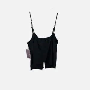 Wild Fable Black‎ Tie Front Cami Top Adjustable Straps XS Summer thumbnail 4