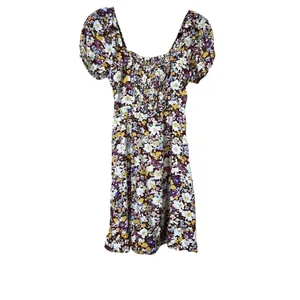 Sanctuary Floral Mini Dress Sz 2 thumbnail 6