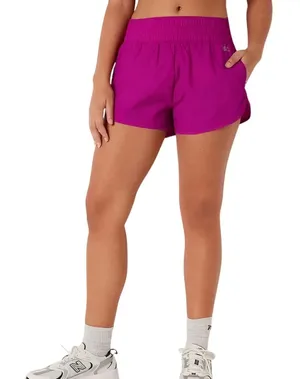 Victorias Secret VS PINK Womens 3" Athleisure Active Running Shorts Size L Pink‎ thumbnail 1