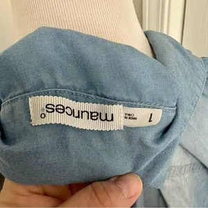 Maurices Chambray Shirt Dress B3* thumbnail 5