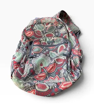 Vera‎ Bradley Backpack Large Nomadic Floral Multicolor Canvas Boho Travel Bag thumbnail 1