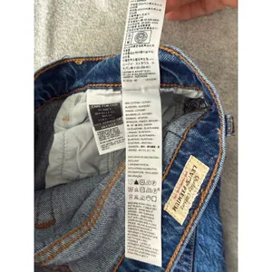 Levis Ribcage Straight Ankle Jeans Womens 29 High Rise Button Fly Blue Denim thumbnail 9