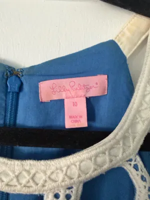Lilly Pulitzer Dress Blue thumbnail 3