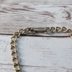 Vintage Bracelet - Gold Tone with Gardening Charms - Tarnished thumbnail 7