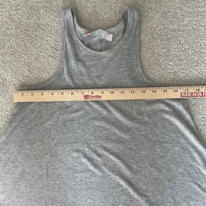 Free People Beach Ribbed Basic Mini Dress Sleeveless Gray Women's Size Small thumbnail 10