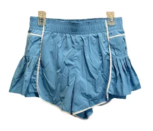 Tennis Skirt Yoga Lucious Blue Pleated Size M‎ Lined High Rise Ruffle thumbnail 1