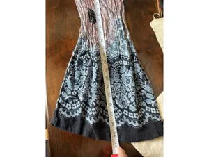 Gypsy Rose Bohemian Style Elastic Waist Palazzo Pants with Side Pocket thumbnail 10