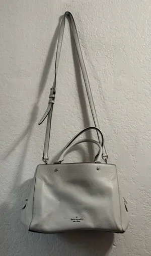 Kate Spade Leila Medium Triple Compartment Satchel Bag purse - Sea Water thumbnail 1