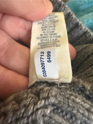 American Eagle Gray Cotton Wool Sweater Tank Cable Knit V Neck Medium thumbnail 7