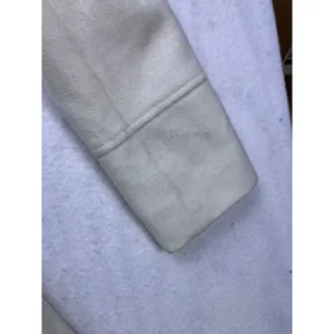Guess Wool Blend Peacoat Womens Small Cream Double Breasted‎ Belted thumbnail 8