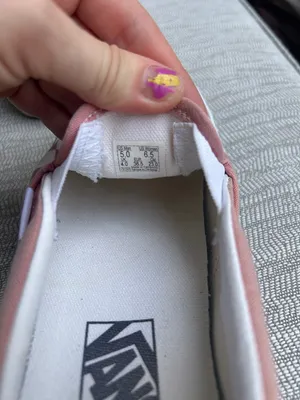 Vans Classic Slip-On mauve pink & white checkerboard unisex sneakers thumbnail 8
