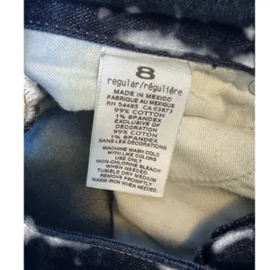 American Eagle Women Skinny Jeans Blue Denim Medium Wash Size 8 Regular Stretch thumbnail 6