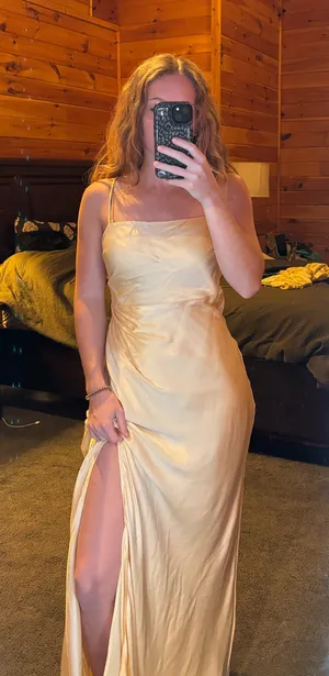 Hello Molly satin dress thumbnail 1
