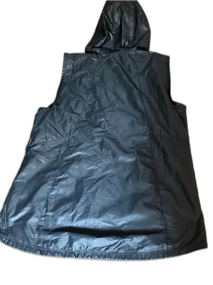 Under Armour Run True Hooded Running Vest Womens S Black Full Zip 1290900 thumbnail 2