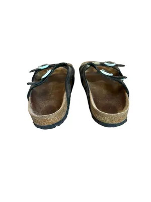 Birkenstock Sydney Sandal Stardust Black Womens Size 7 thumbnail 4