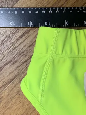 The North Face Womens Sports Bra S Neon Yellow Racerback Logo Athletic Gym thumbnail 7