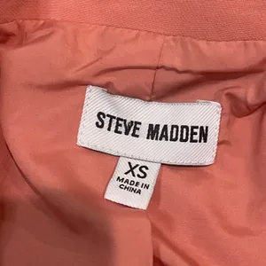 STEVE MADDEN Double Breasted Blazer suit jacket PEACH ROMANCE XSmall thumbnail 6