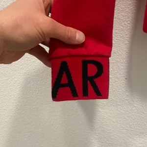Armani Exchange Vibrant Red Bomber Hoodie - Medium thumbnail 5