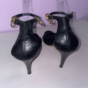 Gucci High Heel Horsebit Stiletto Sandals Women Size 9 Strappy Open Toe Luxury thumbnail 7