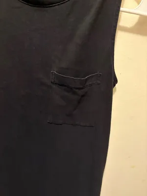 Everlane the long weekend tank dress washed black size XS thumbnail 4