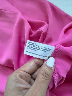 A New Day Pink Satin Midi Slip Skirt Side Slit Y2K Barbiecore Size S thumbnail 4