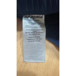 Patagonia Happy Hike Skort Womens XS Navy Blue Wrap Front Active Hiking Skirt‎ thumbnail 6