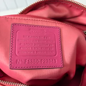 Coach‎ Vintage Daisy Spectator Tan Orange Pink Crossbody Bag thumbnail 6