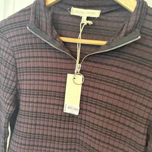 Gilded Intent Brown And Black Stripe Top Size‎ Large thumbnail 3