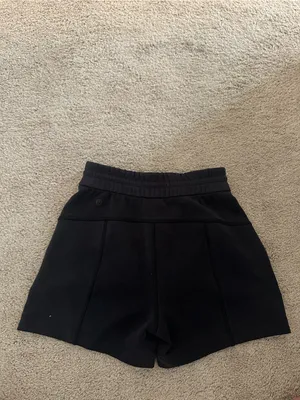 lululemon athletica Black Athletic Pull-On Shorts Softstreme material thumbnail 2