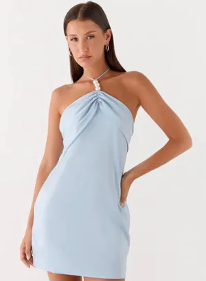 Peppermayo Cecelia Mini Dress - Blue thumbnail 1