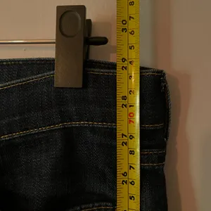 7 for all Mankind Dojo Capri Jeans Y2K Dark Wash Low Rise Retro Women's size 28 thumbnail 9