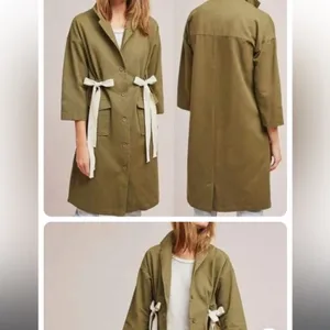 Haryln utility coat olive green size large thumbnail 9