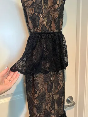 JLUXLABEL Brand New Black Lace Dress thumbnail 10
