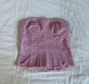 Free People Better Days Pink Tube Top thumbnail 2